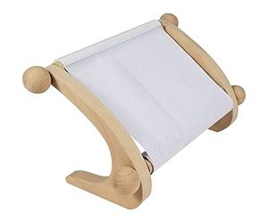 Kelendle Freisprecheinrichtung Holz Kreuzstichrahmen Verstellbarer Stickrahmen Ständer Handarbeit Rahmenhalter Kreuzstich Scroll Rahmen Nährahmen Ständer Stickerei Display Ständer für DIY Projekte