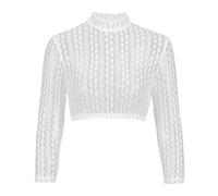 Kelliar Dirndlbluse Damen Trachtenbluse Creme Dirndl Bluse für Oktoberfest | Bavarian Elegante Dirndl Bluse Damen Weich und Bequem Feuchtigkeitsableitend Größe 34-46