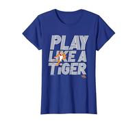 Kelloggs Tony spielt wie EIN Tiger Football Frosted Flakes T-Shirt, Damen, Königsblau, 3XL