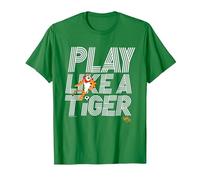 Kelloggs Tony spielt wie EIN Tiger Football Frosted Flakes T-Shirt, Herren, Dunkelgrün, 3XL