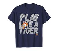 Kelloggs Tony spielt wie EIN Tiger Football Frosted Flakes T-Shirt, Herren, Marineblau, 3XL