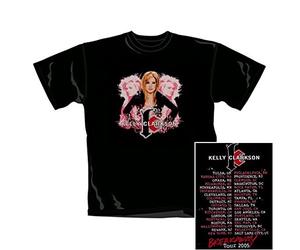 Kelly Clarkson Herren T-Shirt Schwarz Breakaway Grösse L