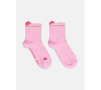 Langsocken LIEBLINGSSTÜCK "Lovely Socks "KellyEP" aus Baumwollmix", Damen, Gr. 35-38, 315, rose, Baumwolle, Elasthan, Polyamid, metallisierte Fasern, normal, Socken, mit Baumwoll-Anteil (61302459-35)