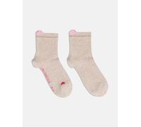 Langsocken LIEBLINGSSTÜCK "Lovely Socks "KellyEP" aus Baumwollmix", Damen, Gr. 35-38, 130, beige, Baumwolle, Elasthan, Polyamid, metallisierte Fasern, normal, Socken, mit Baumwoll-Anteil (38557207-35)