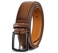 KEMISANT Ledergürtel Herren, Gürtel Herren 35mm | Herrengürtel Leder formelle Anlässe,passend zu Business-Schuhen