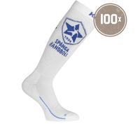 Kempa 200Er Set Kempa Socke Lang Sockenset weiss 200 Paar