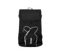 Kempa Rucksack Pro Handballrucksack mit Ballnetz, mehreren Taschen, gepolstert, 17 l – Schwarz