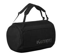 Kempa Tasche K-LINE PRO - 60 Liter - Sporttasche Reisetasche für Damen und Herren - mit Rucksackfunktion - Tasche für Sport, Reisen, Fitness, Gym, Handball, Fußball, Schwarz