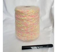 KEMTAT 500 g/Rolle Pailletten Mohair Schal Pullover Weiches dünnes Wollgarn Handstrickpullover Babykleidung Faden Häkeln Glitzer Mohair Garn
