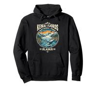 Kenai Fjords National Park Alaska East 1980, Walgletscher, Kunst Pullover Hoodie
