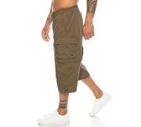 Kendindza Herren Bermuda | abnehmbare Beine Zipp-Off von 3/4 in Kurze Hose (Fango | Muster 1, XXL)