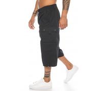 Kendindza Herren Bermuda | abnehmbare Beine Zipp-Off von 3/4 in Kurze Hose (Schwarz | Muster 1, XXXL)