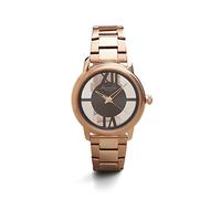 Kenneth Cole Frauen Roségold Ton-Edelstahl-transparentes Wahl KC10024376