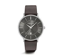 Kenneth Cole Men's KC15097005 Brown Leather Analog Quartz Dress Watch