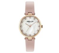 Kenneth Cole New York Damen-Armbanduhr Analog Quarz Leder KC50257005