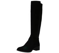 Kenneth Cole New York Damen Levon Boot Kniehohe Stiefel, Schwarzes Wildleder, 35 EU
