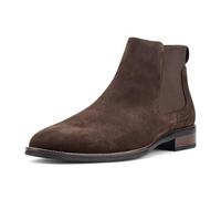 Kenneth Cole New York Herren Tully Chelsea Boot, Dunkelbraunes Wildleder, 40 EU