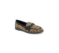 Kenneth Cole REACTION Damen Cadila Loafer, Leopard Micro, 38 EU