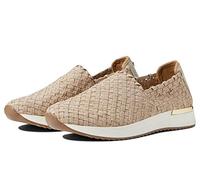 Kenneth Cole REACTION Damen Herren Cameron Weave Sneaker, Natur/Gold, 38 EU
