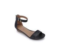 Kenneth Cole REACTION Damen Viber Keilabsatz-Sandale, schwarz, 37 EU
