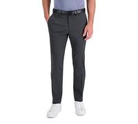 Kenneth Cole Reaction Hochwertige, solide Herrenhose, dunkelgrau (Dark Heather Grey), 34W / 30L