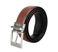 Kenneth Cole REACTION Herren Two-in-one Reversible Belt Gürtel, Cognac/Schwarz, Large (38-40)