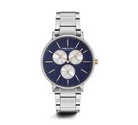 Kenneth Cole Unisex-Erwachsene analog Quarz Uhr mit Edelstahl Armband KC14946008