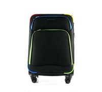 Keno Rada Rainbow Weichgepäck Koffer M (60-70 cm) schwarz mit Muster
