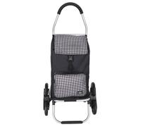 KENORADA Einkaufstrolley ER03 Daily Shopping Trolley Treppensteiger pepita