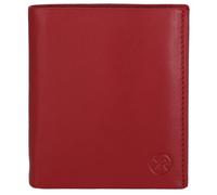 KENORADA Hochkantbörse Herren Nantes Kombibörse rot