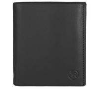 KENORADA Hochkantbörse Herren Nantes Kombibörse schwarz