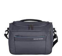 Kenorada Kosmetikkoffer MEDON Beautycase | praktische Kulturtasche mit abnehmbarem Schultergurt | DREI Steckfächer und Fach mit Gummizug | Tragehenkel Oben (anthrazit)