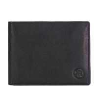 KENORADA Querbörse Herren Alytus Scheintasche m. Riegel schwarz