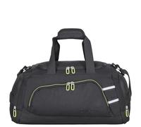 Kenorada Reisetasche RT35 Duffle | große Reisetasche | großes Hauptfach | praktische Fächer an den Seiten | Abnehmbarer, längenverstellbarer Schultergurt | Weekender (Black, S)
