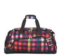 Kenorada Reisetasche RT35 Duffle | große Reisetasche | großes Hauptfach | praktische Fächer an den Seiten | Abnehmbarer, längenverstellbarer Schultergurt | Weekender (multicolorcheck, M)