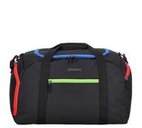 Kenorada Reisetasche SoftLITE Duffle | große Reisetasche | großes Hauptfach | praktische Fächer an den Seiten | Abnehmbarer, längenverstellbarer Schultergurt (Bunte Ecken, M)