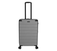 Kenorada Reisetrolley Redwood 4R | Hartschalen Koffer mit Vier Rollen | Trolley mit Zahlenschloss | praktische Innenaufteilung | arretierbares Doppelgestänge (Anthra, M - mittlerer Koffer 67 cm)