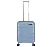 Kenorada Stratosphere Handgepäckkoffer Hartschale exp. 50L (Blue Stone, S)