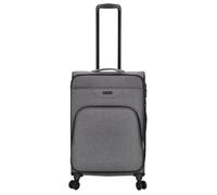KENORADA Reisetrolley SoftLITE 4w M 67 cm grau melange anthrazit