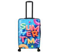 Kenorada Trolley STONEWOOD 4W – ABS-Hartschale, TSA-Zahlenschloss, Reißverschluss – M 68 cm Summer