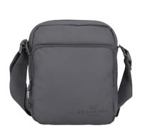 Kenorada Umhängetasche Leisure CT11-B | Unisex Crossbody Bag mit geräumigem Hauptfach | Außen- & Innenfächer mit Reißverschluss | Verstellbarer Schulterriemen (dark grey)