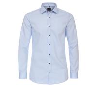 Venti Businesshemd Uni Body Fit Hellblau 38