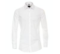 Venti Businesshemd Uni Body Fit Weiß 35