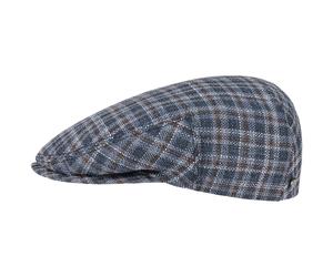 Kent Cerruti Flatcap mit Seide by Stetson blau 57 cm