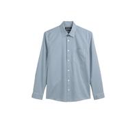 Kent collar, long sleeve, one small chest pocket, round hem MULTI/ IRIS INK XXL MULTI/ IRIS INK