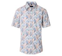 Casa Moda Freizeithemd Kent Kurzarm – Comfort Fit, 100% Baumwolle – Blau, XXL