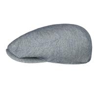 Kent Cotton Mix Sustainable Flatcap by Stetson weiß-blau L (58-59 cm)