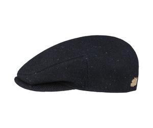 Kent Harris Tweed 160 Years Flatcap by Stetson dunkelblau 63 cm