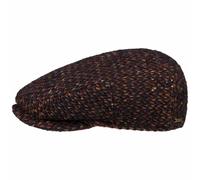 Kent Tuckmill Wool Flatcap by Stetson blau-rot 56 cm