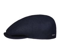 Kent Wool Cashmere Silk Flatcap by Stetson schwarz-blau 58 cm